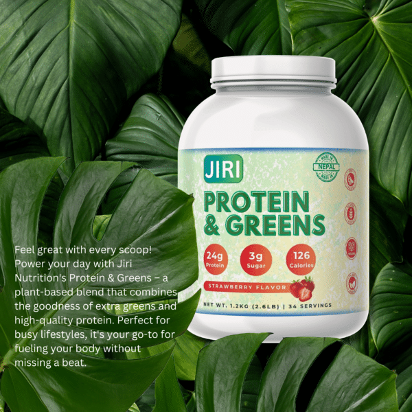 Jiri Nutrition Protein & Greens (Plant-based)