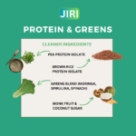 Jiri Nutrition Protein & Greens (Plant-based)