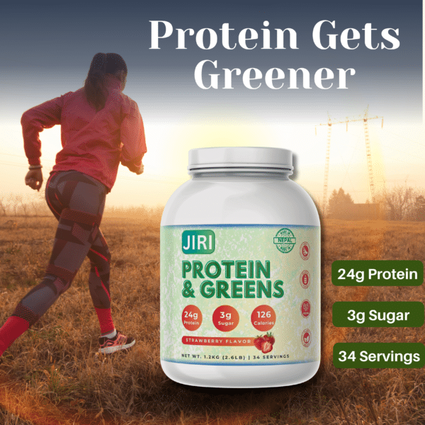 Jiri Nutrition Protein & Greens (Plant-based)