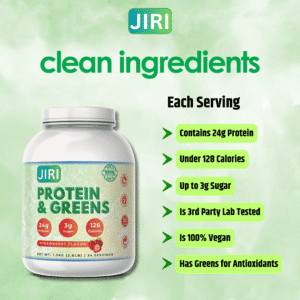 Jiri Nutrition Protein & Greens (Plant-based)