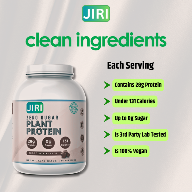 Jiri Nutrition Zero Sugar Plant Protein