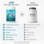 Jiri Nutrition Plain Plant Protein 500g, Unflavored and Unsweetened - Image 3