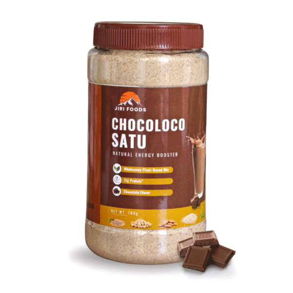 Jiri Foods ChocoLoco Satu 700g, Natural Premium Sattu - Image 1