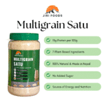 Jiri Foods Multigrain Satu 700g, Natural Premium Sattu - Image 2