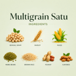 Jiri Foods Multigrain Satu 700g, Natural Premium Sattu - Image 3