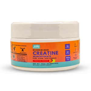 Jiri Nutrition Micronized Creatine Monohydrate, Tropical Mango 100 GRAM