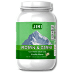 Jiri Nutrition Protein and Greens 1kg, Vanilla Flavor