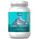 Jiri Nutrition Zero Sugar Plant Protein 1kg, Strawberry Flavor