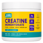 Jiri Nutrition Creatine Monohydrate, Unflavored, 100g