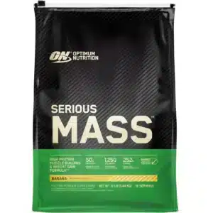 Optimum Nutrition Serious Mass Banana Weight Gainer 12 Lb