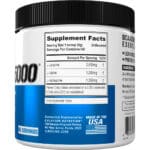 EVL BCAA 5000 Powder, 30 Servings, Blue Raz - Image 4