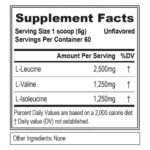 EVL BCAA 5000 Powder, 30 Servings, Blue Raz - Image 3