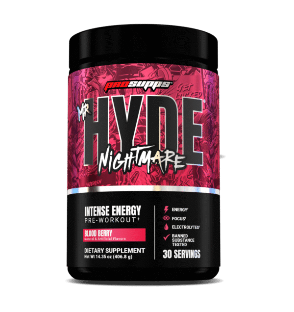 ProSupps Hyde Nightmare V2 Pre-workout Blood Berry - Image 1