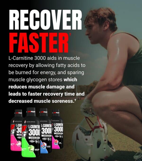 ProSupps L-Carnitine 3000mg Liquid Green Apple - Image 3