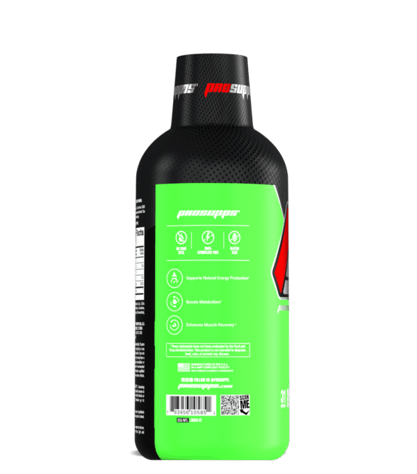 ProSupps L-Carnitine 3000mg Liquid Green Apple - Image 6