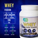 Jiri Nutrition Whey Protein Fusion 500g, Vanilla Flavor - Image 2