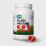 Jiri Nutrition Zero Sugar Plant Protein 1kg, Strawberry Flavor