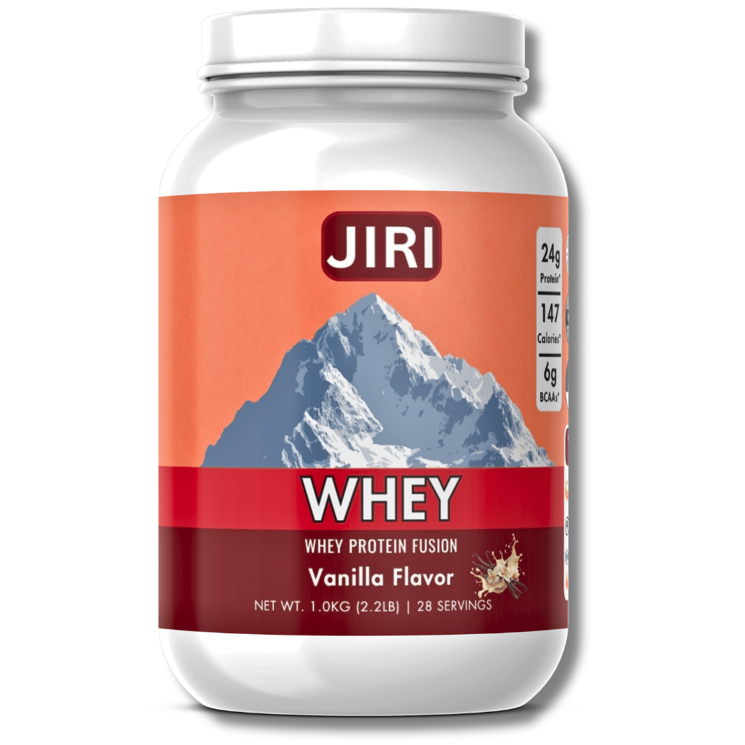 Updated Products web posting - 2026-07-17T222047.157 Jiri Nutrition Whey Protein Fusion 1kg, Vanilla Flavor - Image 1