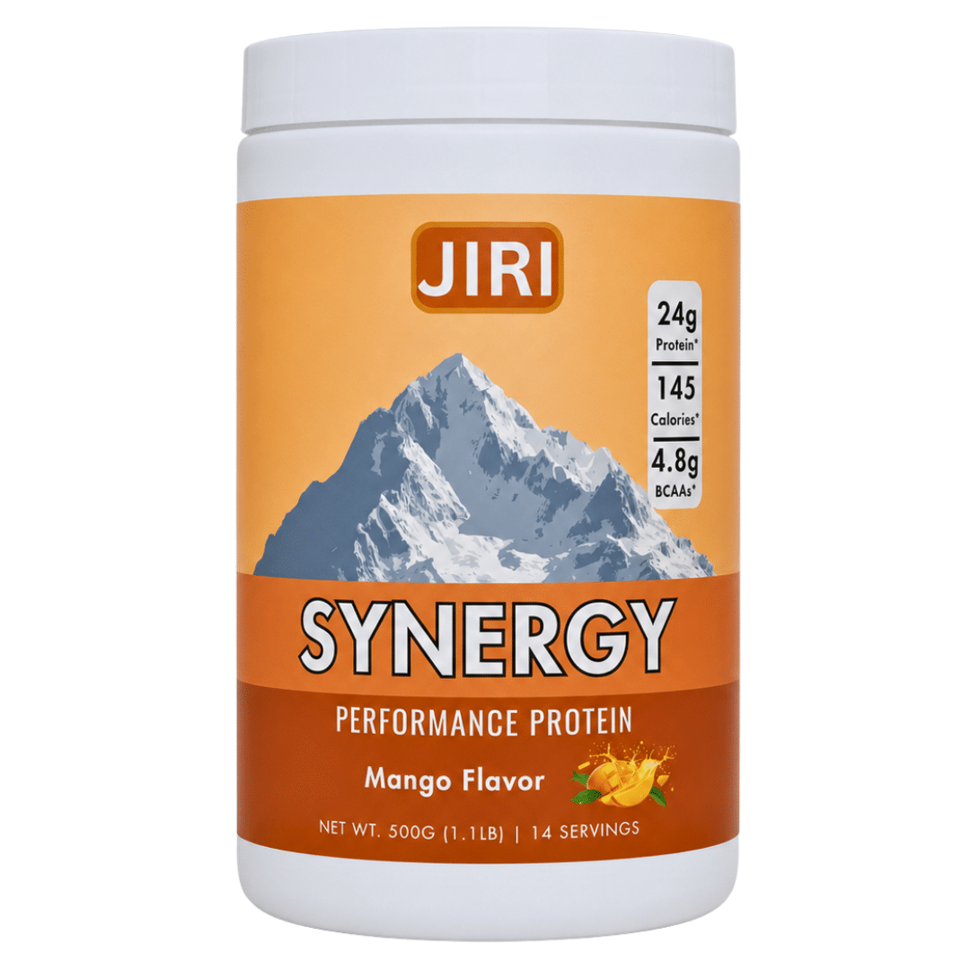 Updated Products web posting - 2026-07-17T222538.541 Jiri Nutrition Synergy Protein 500g, Mango Flavor - Image 1