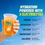 Fast&Up Reload (5 Litres) Low Sugar energy drink for Instant Hydration - 20 Effervescent Tablets with all 5 Essential Electrolytes + Added Vitamins - Image 4