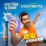 Fast&Up Reload (5 Litres) Low Sugar energy drink for Instant Hydration - 20 Effervescent Tablets with all 5 Essential Electrolytes + Added Vitamins - Certified Electrolytes Drink - Blueberry flavour - Image 2