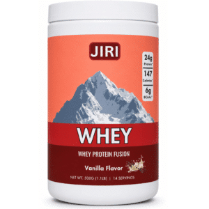 Jiri Nutrition Whey Protein Fusion 500g, Vanilla Flavor