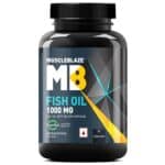 MuscleBlaze Fish Oil 1000mg – 180 Capsules