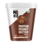 MuscleBlaze High Protein Peanut Butter 1kg – Chocolate Crunchy