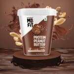MuscleBlaze High Protein Peanut Butter 1kg – Chocolate Crunchy - Image 2