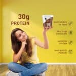 MuscleBlaze High Protein Peanut Butter 1kg – Chocolate Crunchy - Image 5