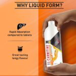 MuscleBlaze L-Carnitine 1100mg 450ml – Tangy Orange - Image 2