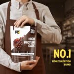 MuscleBlaze High Protein Oats 1kg – Cocoa Rich Chocolate - Image 3