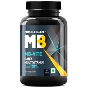 MuscleBlaze MB-Vite Daily Multivitamin, 60 Tablets