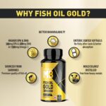 MuscleBlaze Omega 3 Fish Oil Gold, 60 Capsules - Image 2