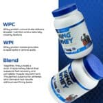 Ronnie Coleman King Whey Protein 2lbs Chocolate Brownie Flavor with 100% Whey Protein ISOLATE and Concentrate Blend USA Brand - Image 4