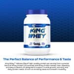 Ronnie Coleman King Whey Protein 2lbs Chocolate Brownie Flavor with 100% Whey Protein ISOLATE and Concentrate Blend USA Brand - Image 2