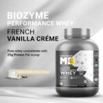 MuscleBlaze Biozyme Performance Whey Protein Powder 2kg– French Vanilla - Image 4