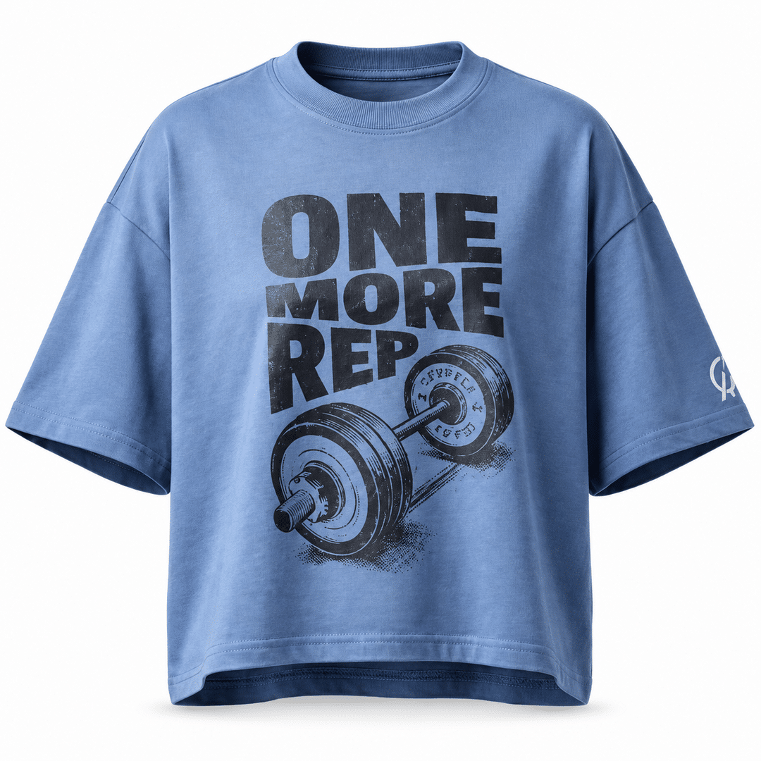himalayan-outfits-ho-41-one-more-rep-cropped Himalayan Outfits One More Rep Cropped T-Shirt - Image 1